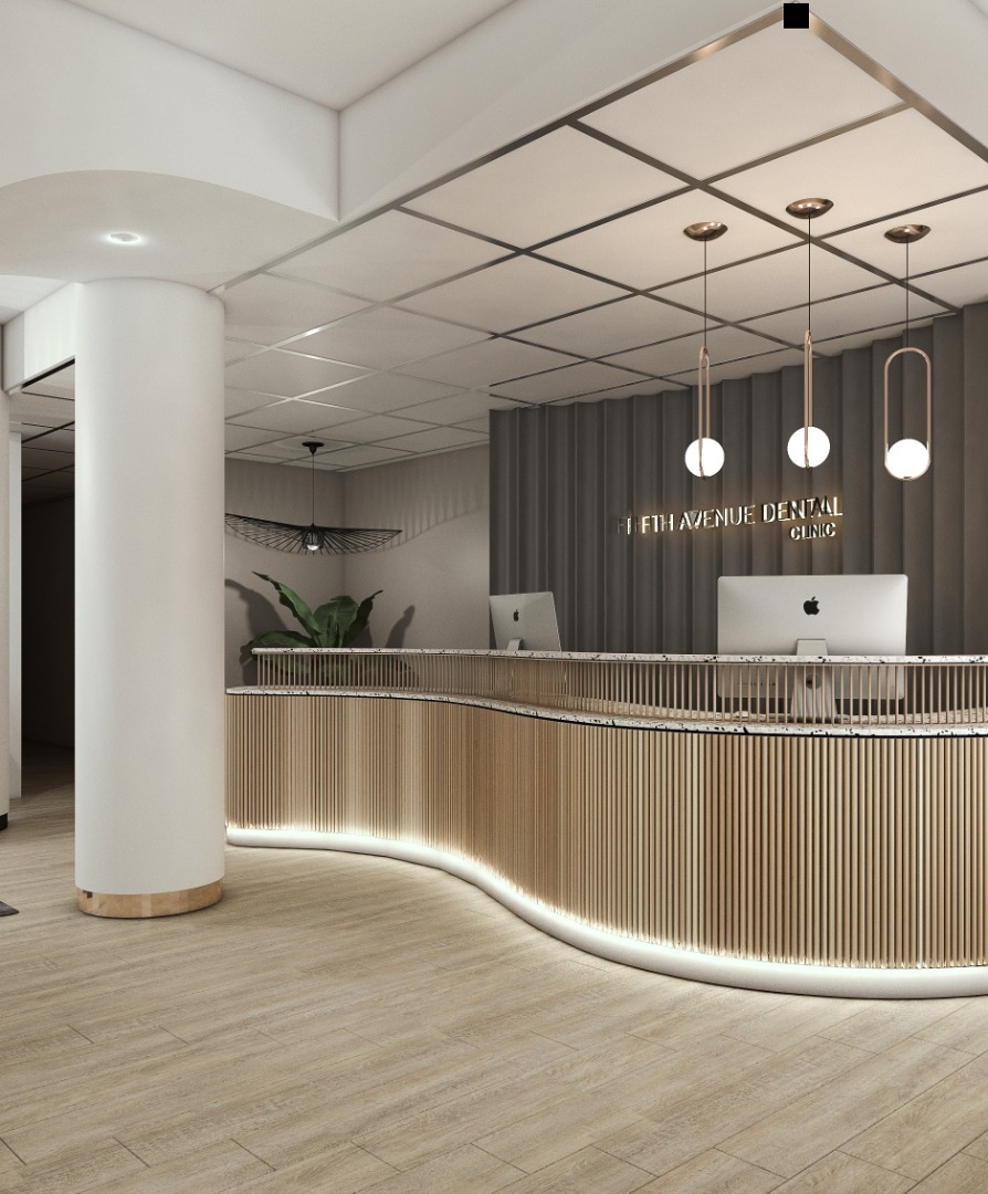 Completed dental practice renovation by ZAD Design
